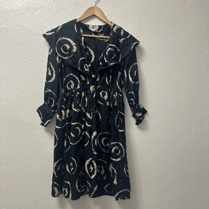 House of Nine California Mid Sleeve Mid Knee Length Dress